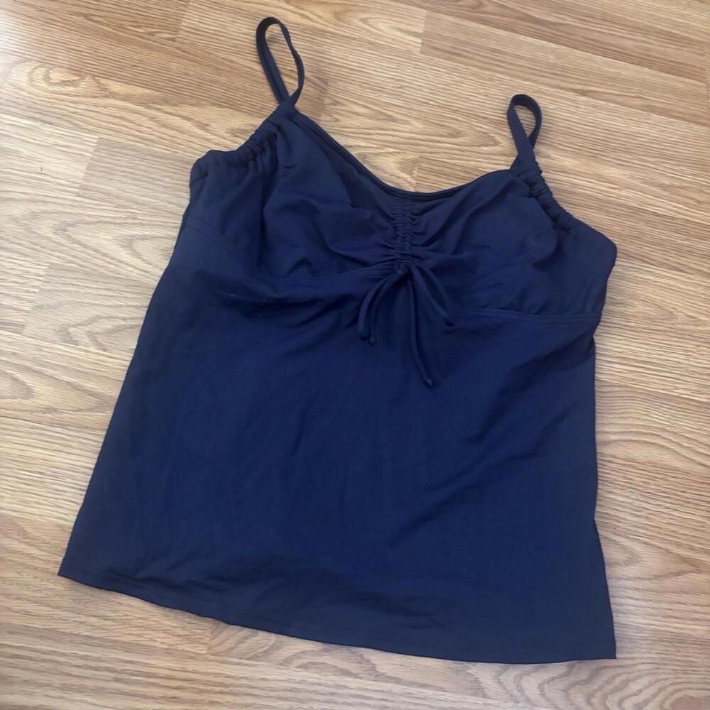 Lands End Tankini Swim Top Size 14DD - Picture 3 of 8
